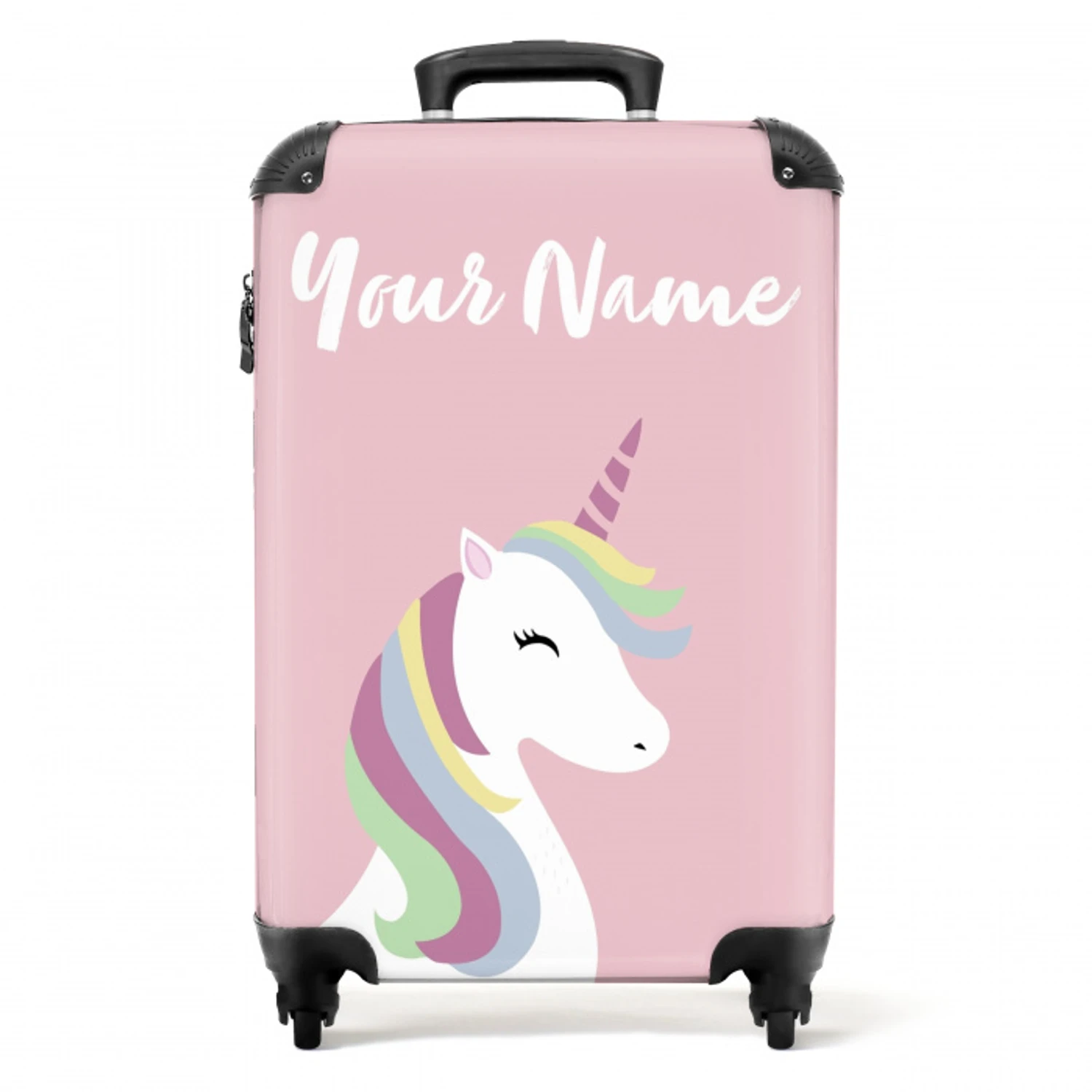 Cartoonicorn NBS - Handbagage koffer - Kinderen Unisex middel -productfoto_recht