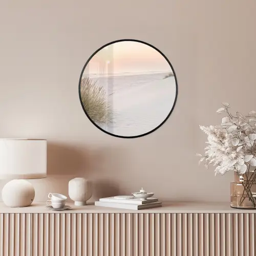 Horizon - Duinlandschap - Zand Fotolijst rond zonder passe partout klein -sfeer3