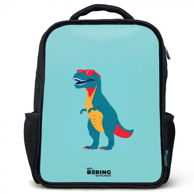 Dino - Dier - Zonnebril Rugzak - Zwart middel -3d