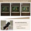 Vogel - Tak - Geel - Bladeren Light Box met batterij (Wandlamp) middel -USP_dimbaarNL