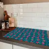 Blauwgroen - Appels - Vruchten Inductie beschermer vinyl 3mm klein 276 -sfeer3