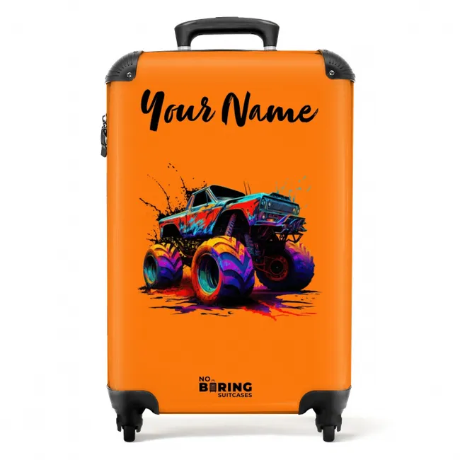 Rainbow Wheels NBS - Handbagage koffer - Kinderen Unisex middel -productfoto_recht