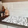 Lustlijnen - Vloeiend - Energiek Inductie beschermer vinyl 3mm klein 276 -sfeer3