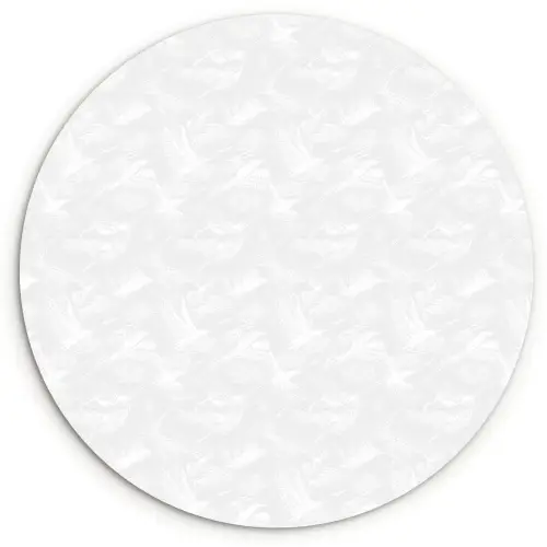 Licht - Kraanvogels - Wit Wandcirkel plexiglas klein 852 -3d