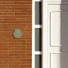 Olijfgroen - Klassiek Naambord Hexagon klein -sfeer3-hexagon-XS