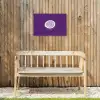 Passievrucht - Zaadjes - Paars - Minimalistisch Tuinposter op houten frame 2 cm dik klein -sfeer4