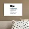 Quotes - Opa betekenis - Spreuken - Woordenboek canvas 2cm klein -sfeer3