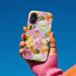 Lelies - Aquarel - Pastel Toughcase MagSafe Apple iPhone 17 klein 1017 -Sfeer1V