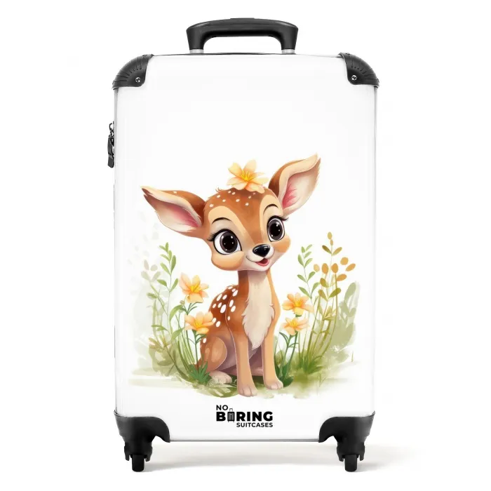 Tilly tuinhertje Koffer - NBS - Handbagage middel -productfoto_recht