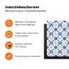 Patroon - Tegel - Blauw Inductie beschermer vinyl 3mm klein 276 -zzzzzzz-td-ups