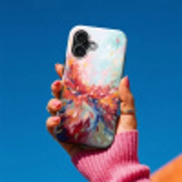 Bloemen - Abstract - Kunst - Modern Toughcase MagSafe Apple iPhone 17 klein -Sfeer1V