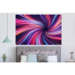 Abstract - Swirl - Futuristic - Neon forex 5mm xxl -slaapkamer