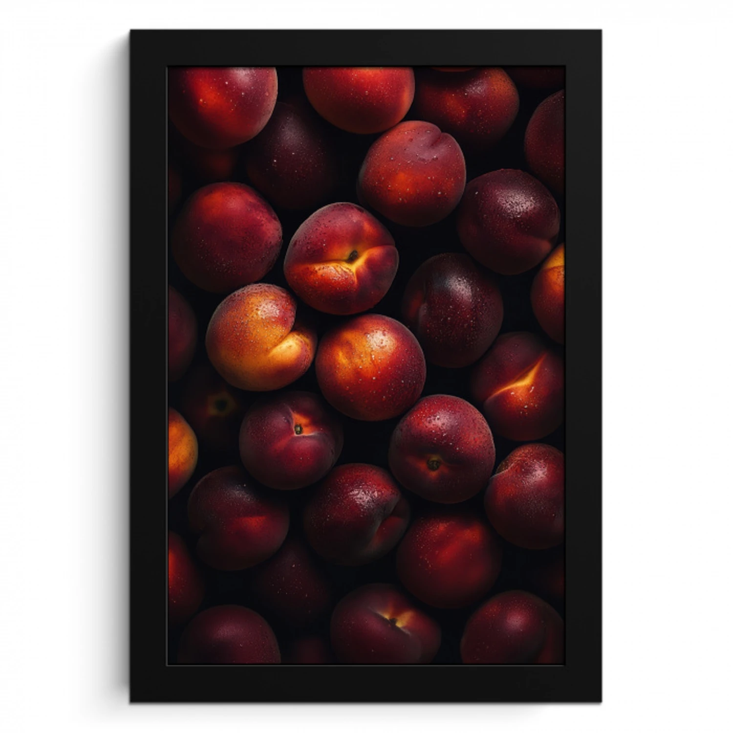 Fruit - Close up - Nectarines KitchenYeah - Keuken - Fotolijst klein -3d
