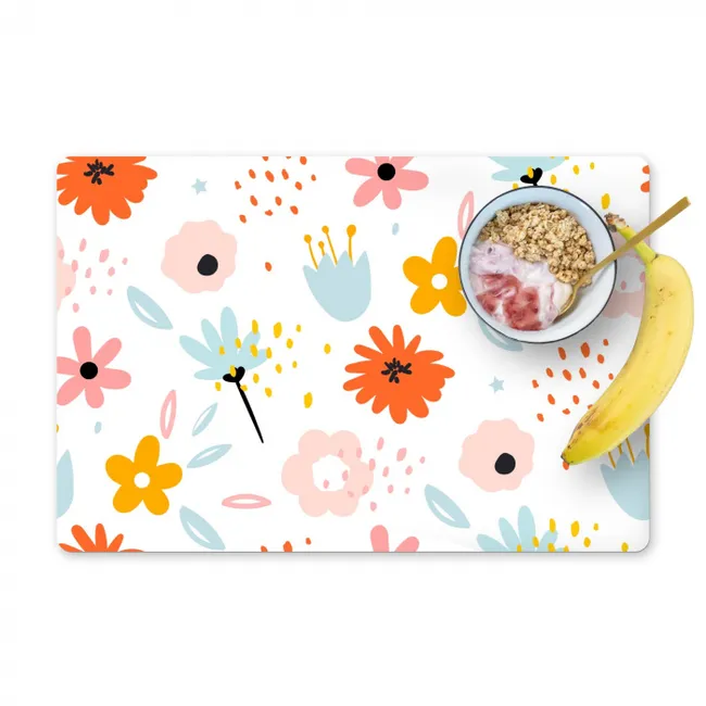Kinderspel Kleurbloesem Placemat vinyl groot -zzzproduct_Kitchenyeah-website