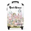 Dierlijke fantasiestad NBS - Handbagage koffer - Kinderen Unisex middel -productfoto_recht