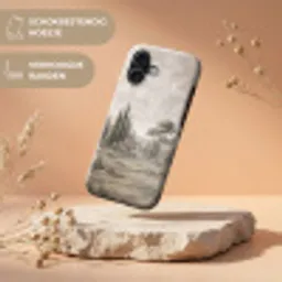 Vallei - Bos - Natuur - Groen Toughcase MagSafe Apple iPhone 17 klein -USP_RandenV_NL