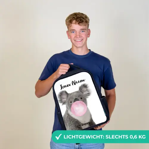 Kauwgom koala Rugzak - Zwart middel -sfeer7_NL