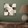 Grillige vormen - Subtiele overgangen - Dynamisch aluminium wit klein -sfeer2