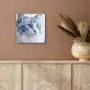 Kat - Patroon - Blauw aluminium wit klein -sfeer4