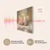 Bloemen - Eieren - Geschilderd PET vilt klein -USP_NL