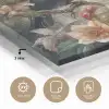 Toekan - Vogels - Bloemen - Jungle plexiglas 5mm klein -sfeer2