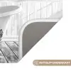 Pinguïns - Vintage - Dieren - Zwart - Wit WCmat klein -USP_AntislipNL