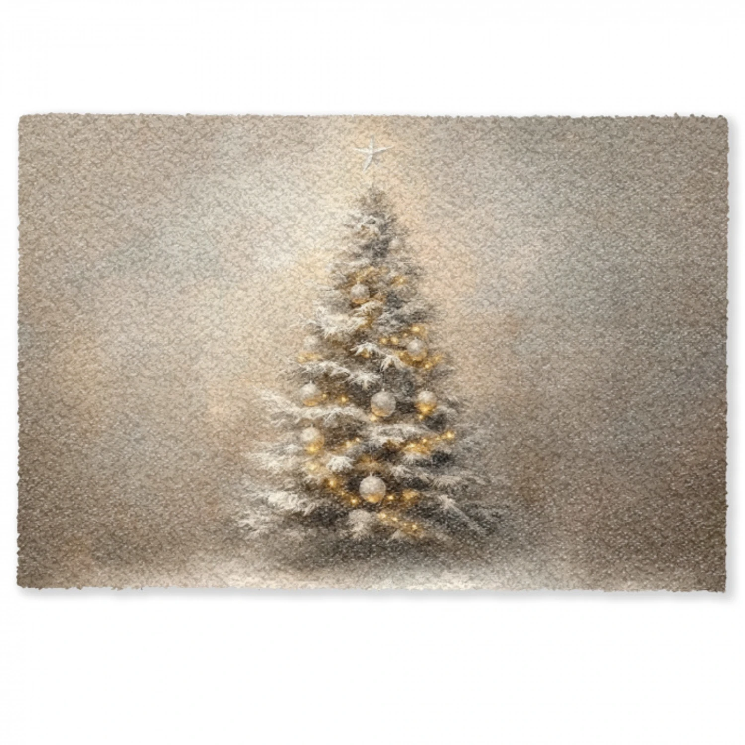 Kerst - kerstboom - Sneeuw - Art Deurmat klein -zkaufland3d