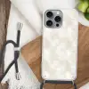 Subtiel - Structuur - Beige Hoesje iPhone 16 Pro Max met koord klein 804 -sfeer4