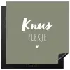 Spreuken - Knus plekje - Tekst - Zomer Inductie beschermer vinyl 3mm middel -3d