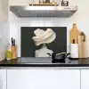 Vrouw - Beige - hoed Inductie beschemer met haakjes klein -sfeer2