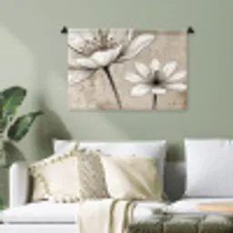 Modern - Design - Wit Wandkleed katoen klein -sfeer7