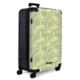 Palmwoud - Tropisch - Groen NBS - Large koffer - Volwassenen Unisex groot -product1