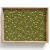Landelijk - Bloemen -  Groen Dienblad Rechthoek middel 911 -z3d_shopping