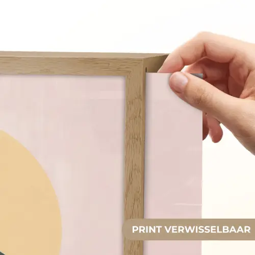 Vrouw - Zon - Kleurrijk Light Box met batterij (Wandlamp) middel -USP_websiteprintNL