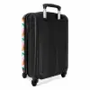 Divers gekleurde abstracte bladeren NBS - Handbagage koffer - Kinderen Unisex middel -achterkant