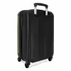Lederen look apple groen NBS - Handbagage koffer - Kinderen Unisex middel -achterkant