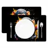 Aap - Graffiti - Kleurrijk - Bananen - Modern Placemat vinyl groot -zzsfeer2_Kitchenyeah-website