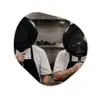 Koks - Koekenpannen - Keuken Wandcirkel Organisch Aluminium middel -3d