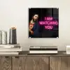 Man - Tekst - Neon plexiglas 5mm klein -sfeer1
