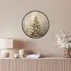 Kerst - kerstboom - Sneeuw - Art Fotolijst rond zonder passe partout klein -sfeer3