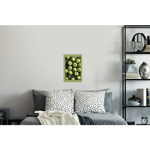 Appels - Groen - bladeren Muursticker klein -slaapkamer