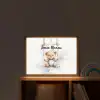 Beer - Baby - Dier - Kinderen Light Box met batterij (Wandlamp kind) middel -sfeer1_kind