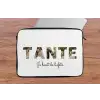 Tante - Lettercollage laptophoes neopreen klein -tafel