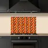 Retro - Modern - Kleurrijk keuken achterwand spatscherm klein 900 -sfeer1