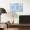 Schuim - Bubbels - Blauw plexiglas 5mm klein -sfeer6