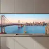 Water - Brug - Skyline - Modern keuken achterwand 2 middel zz_3dshopping