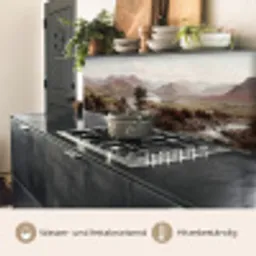 Berglandschap - Meer - Bergen - Vallei - Klassiek keuken achterwand 2 middel -usp_DE