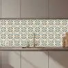 Patroon - Klassiek - Kleurrijk keuken achterwand 2 middel 871 zz_3dshopping