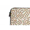 Minimalistisch - Patroon - Terracotta laptophoes neopreen klein 279 -detail
