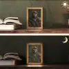Beer - Bruin - Pak - Hoed Light Box met kabel (Tafellamp) klein -sfeer3